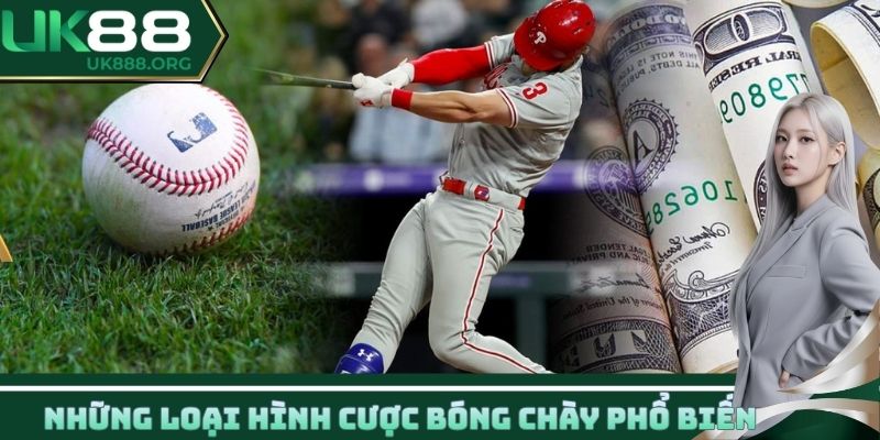 Những loại hình cá cược bóng chày UK88 phổ biến hàng đầu